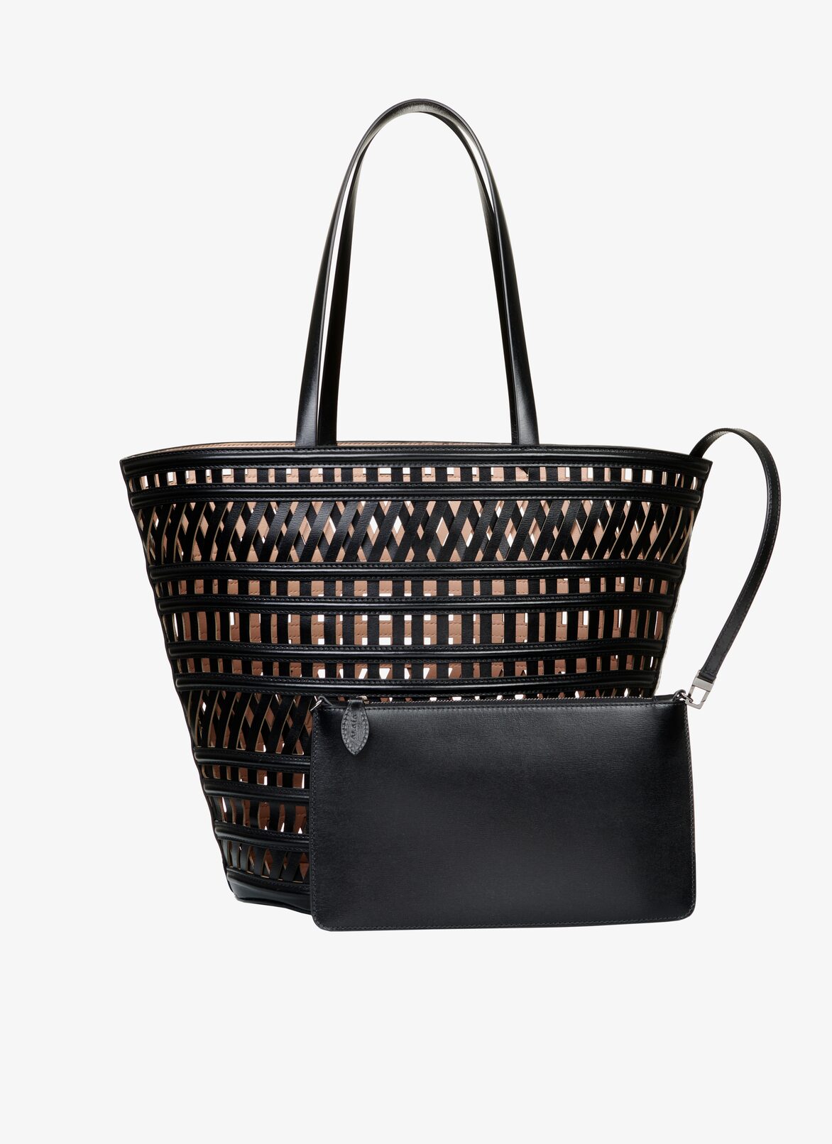 Melka 24 basket bag ALAÏA BLACK MELKA 24 BASKET BAG